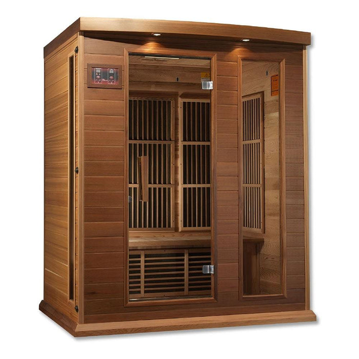 Maxxus 3-Person Near Zero EMF Infrared Sauna MX-K306-01-ZF