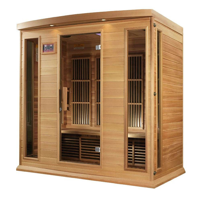 Maxxus 4-Person Near Zero EMF Infrared Sauna MX-K406-01-ZF