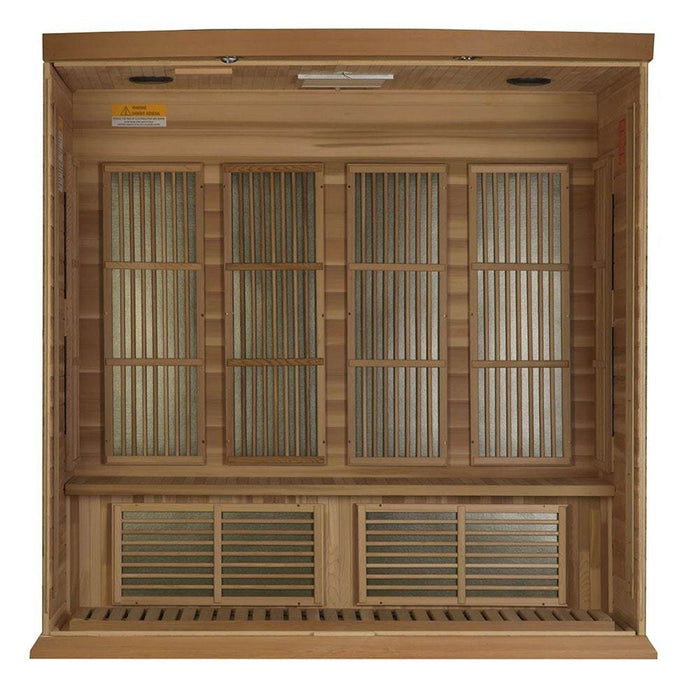 Maxxus 4-Person Near Zero EMF Infrared Sauna MX-K406-01-ZF