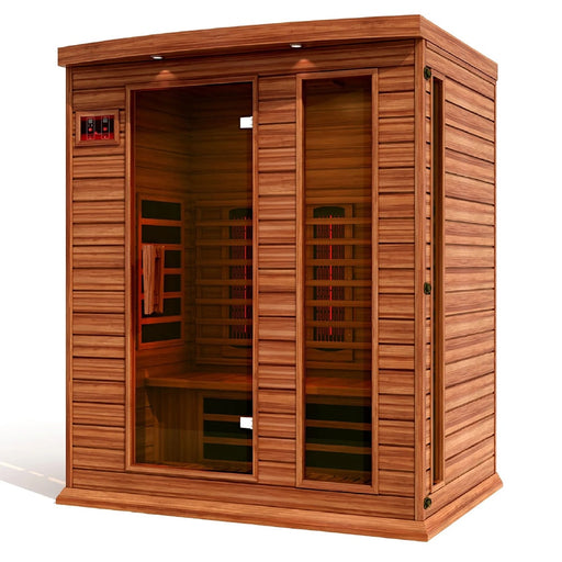 Maxxus 3-Person Full Spectrum Infrared Sauna MX-M306-01-FS CED