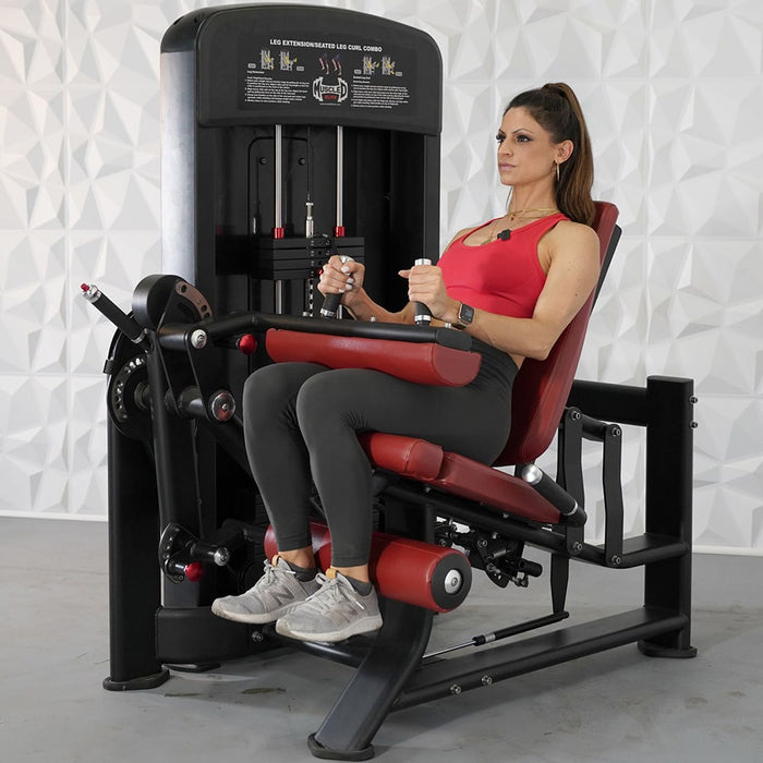 Muscle D Elite Seated Leg Curl Leg Extension Combo MDE-22