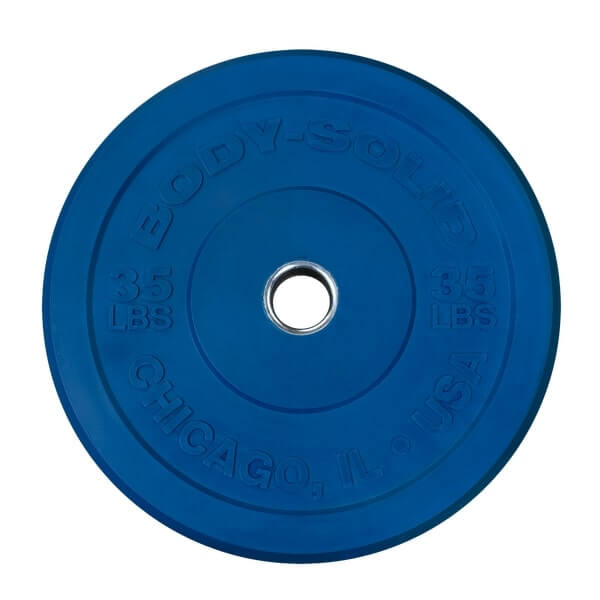 Body-Solid Chicago Extreme Colored Bumper Plates OBPXC