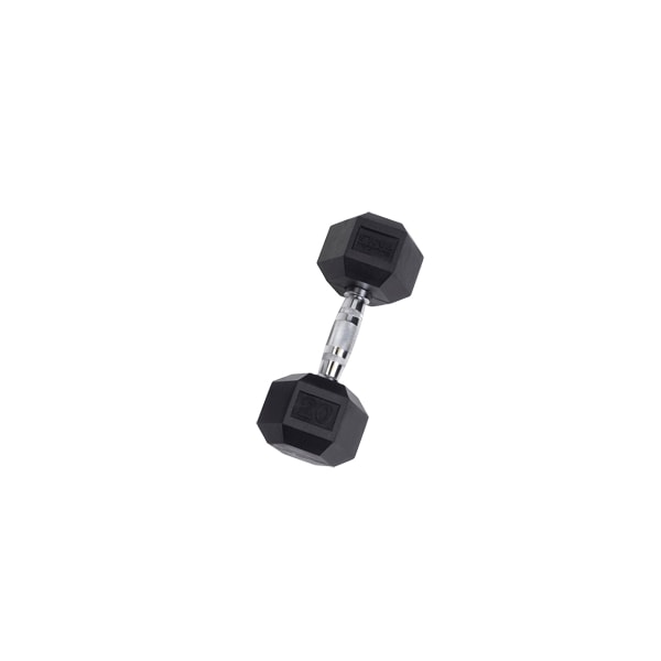 Body-Solid Rubber Hex Dumbbells SDR