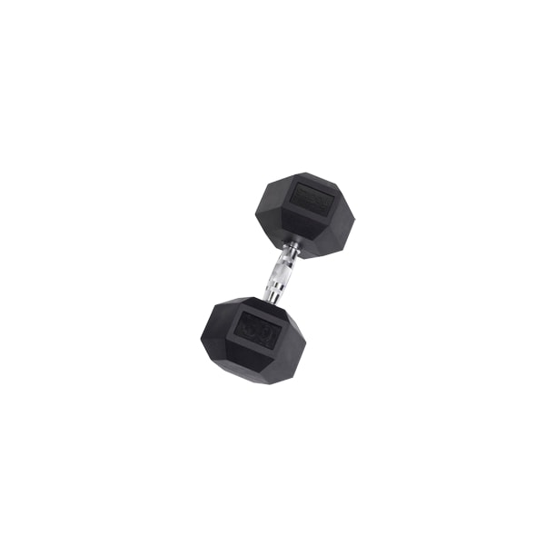 Body-Solid Rubber Hex Dumbbells SDR