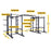 Body-Solid Extended Double Power Rack Package SPR1000DBBACK