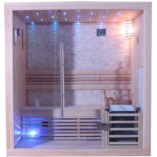 SunRay Westlake 3 Person Traditional Sauna 300LX