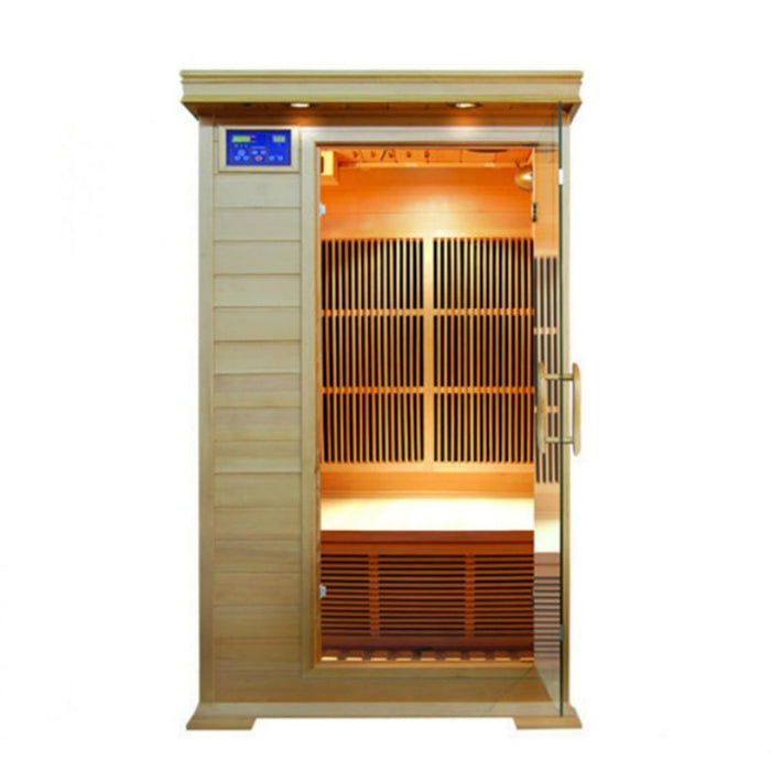 SunRay Barrett 1 Person Infrared Sauna HL100K2