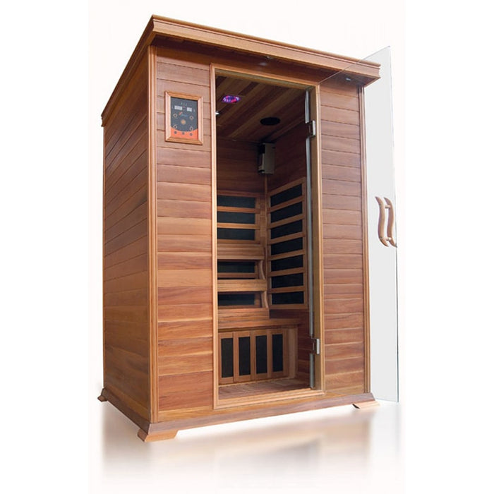 SunRay Sierra 2 Person Infrared Sauna HL200K