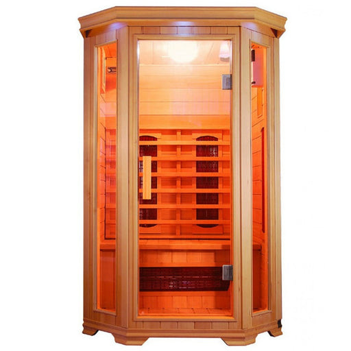 SunRay Heathrow 2 Person Infrared Sauna HL200W