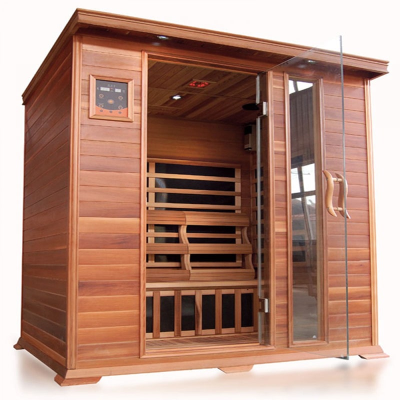 SunRay Savannah 3 Person Infrared Sauna HL300K2