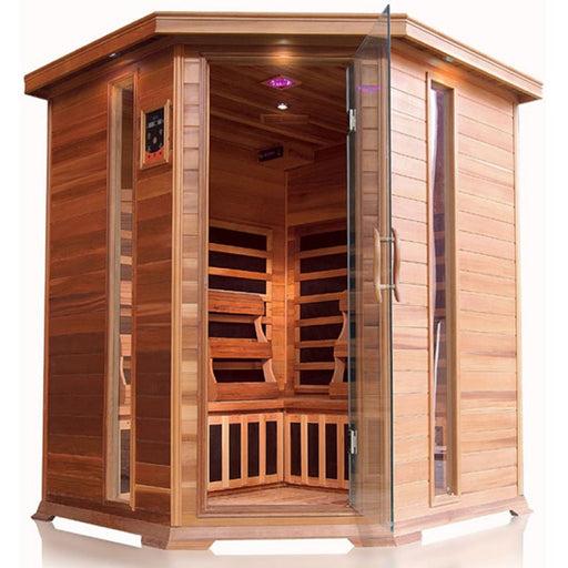 SunRay Bristol Bay 4 Person Infrared Sauna HL400KC