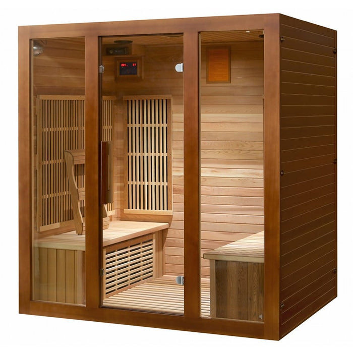 SunRay Roslyn 4 Person Infrared Sauna HL400KS