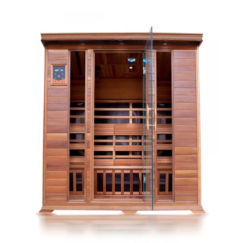 SunRay Sequioa 4 Person Infrared Sauna HL400K