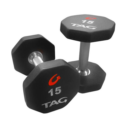 TAG 8-Sided Premium Ultrathane Dumbbell Sets