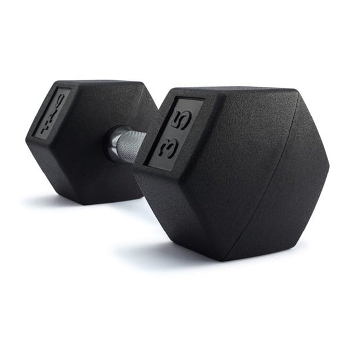 TAG Fitness Hex Rubber Encased Dumbbells SDS