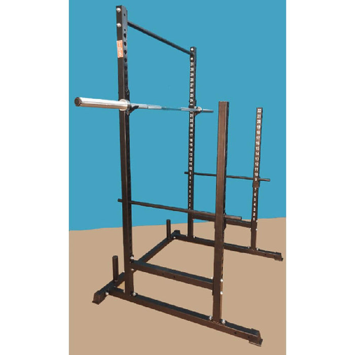 TDS Fitness Power, Squat & Open Rack Station (Black) H-92550B