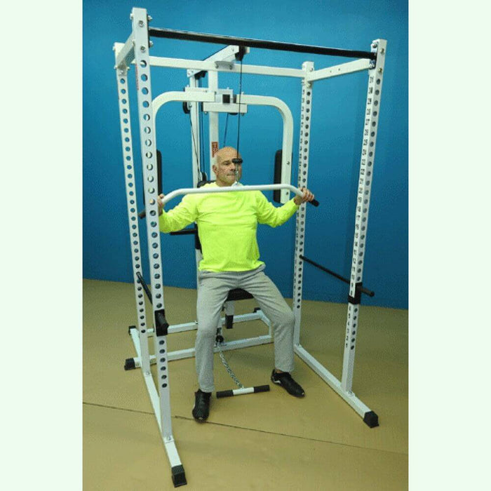 TDS Power Rack Gym With Dlx Pec Deck & Lat Attachment H-92563GYM