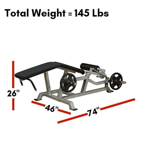 Body-Solid ProClub Line Leverage Leg Curl LVLC