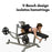 Body-Solid ProClub Line Leverage Leg Curl LVLC