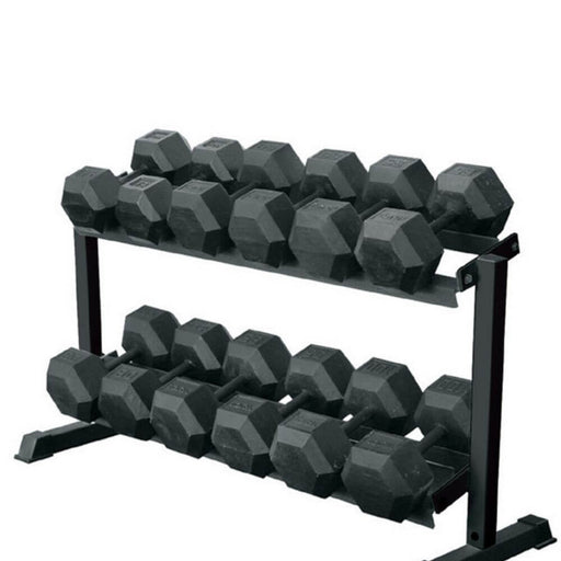 York Barbell Two Tier Pro-Hex Rack