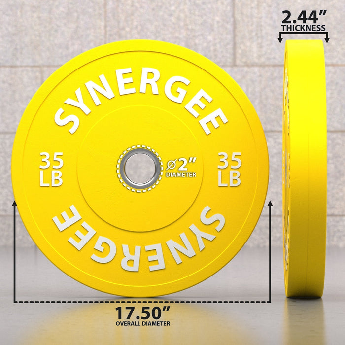 Synergee Color Bumper Plate Sets