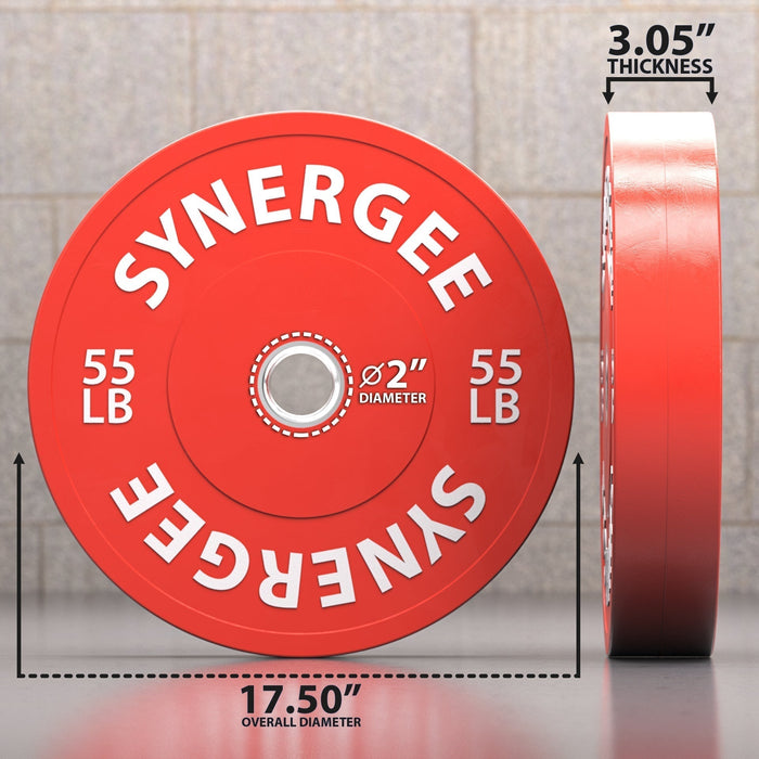 Synergee Color Bumper Plate Sets