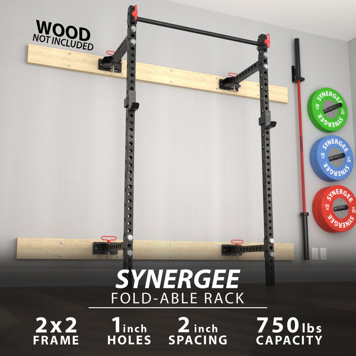 Synergee Foldable Wall-Mounted Squat Rack