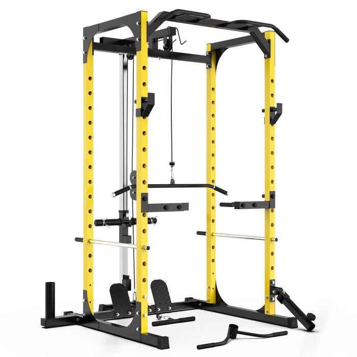 Synergee Power Rack With Pulley System