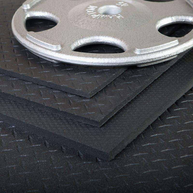 SuperMats MuscleMat 4' x 6' Recycled Rubber Floor Mat