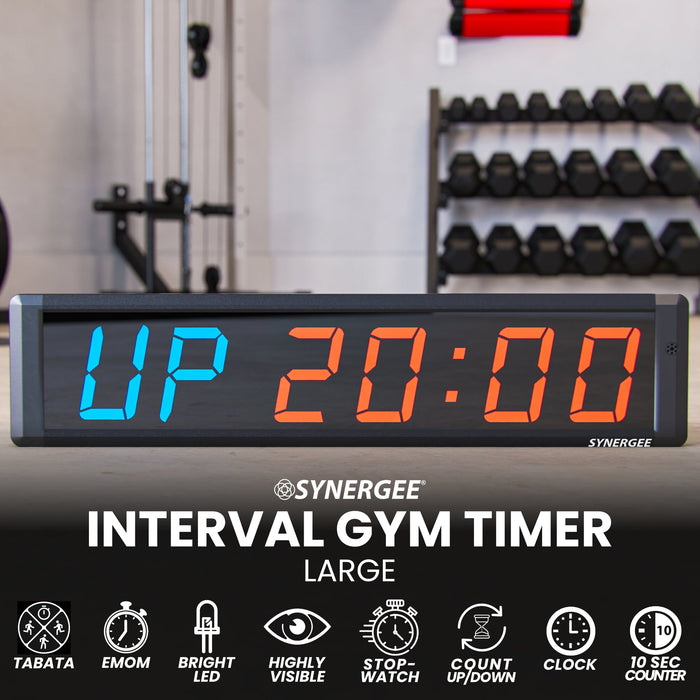 Synergee Programmable Interval Gym Timer