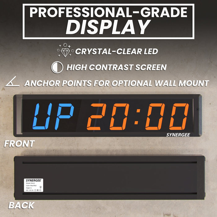 Synergee Programmable Interval Gym Timer