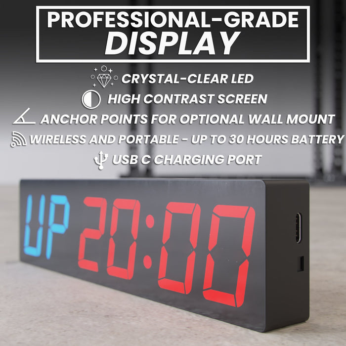 Synergee Programmable Interval Gym Timer