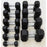 TDS Fitness 5-50lb Rubber Hex Dumbbell Set