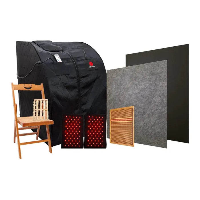 THERAFROST COLD PLUNGE X THERASAGE360 PERSONAL SAUNA